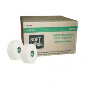 HIGIENICO BOBINA SOFT AND WHITE HOJA DOBLE