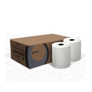 Toalla en Rollo blanca 180 mts.