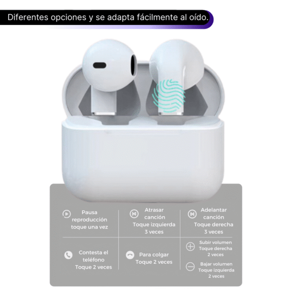 MINI AUD?FONOS BLUETOOTH PRO 5S TWS - Imagen 2