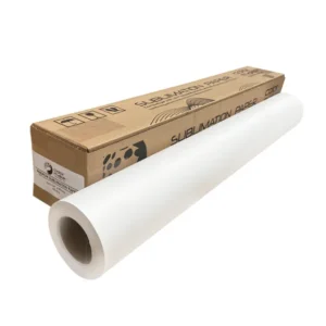 Rollo de papel de sublimación 24″ x 100 m, 100 g
